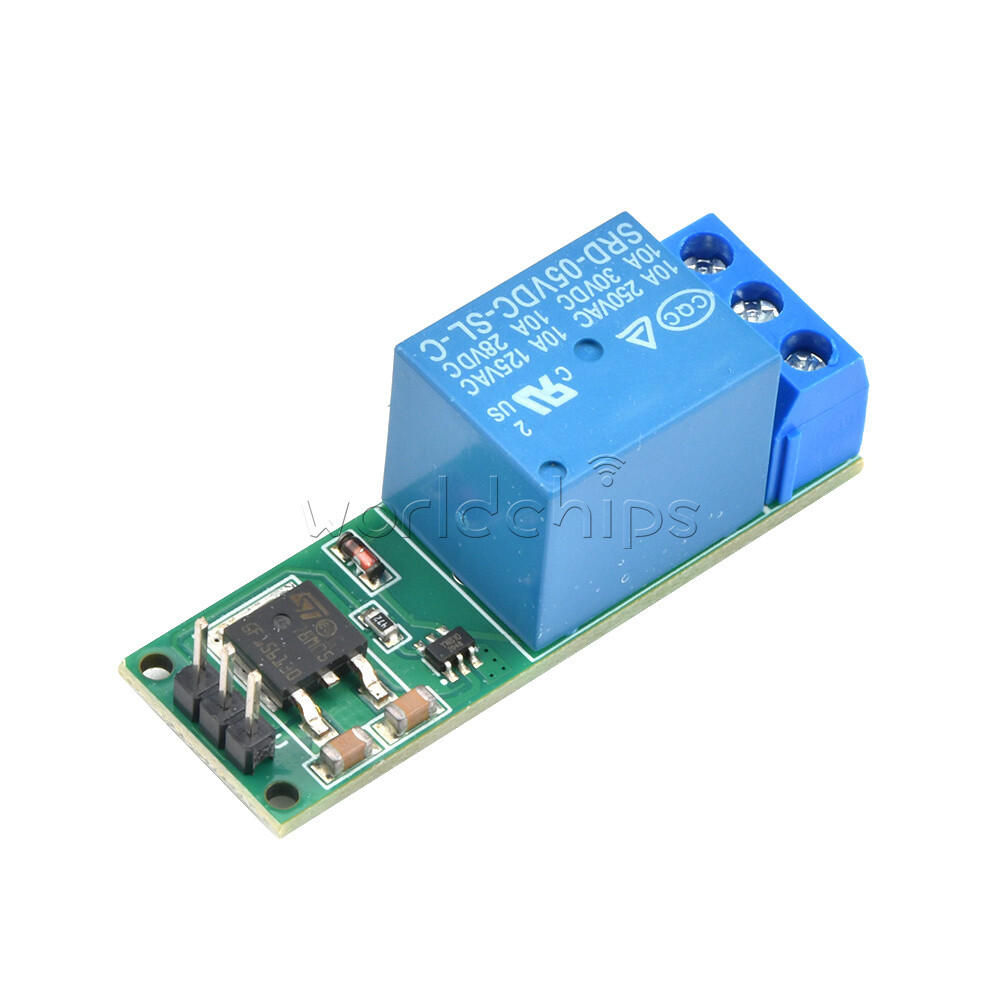 6-24V Flip-Flop Latch Relay Module Bistable Self-locking Low Pulse Trigger Board