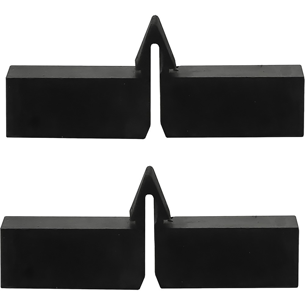 1978-96 Ford Bronco; Tailgate Glass Bumper Set; Lower