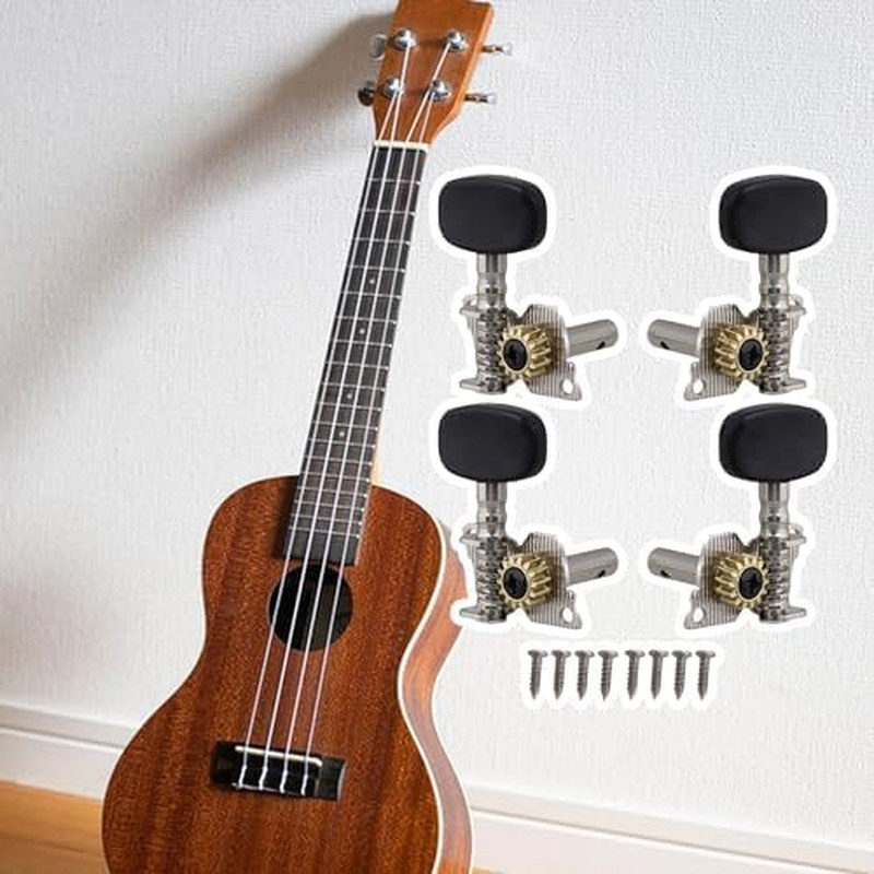2R2L Tuning Peg Machine Head Tuners for Ukulele 4 String Guitar