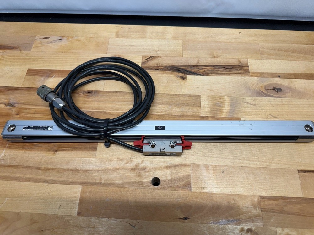 ACU-RITE SENC 150 12" Linear Encoder Scale 1µm w/ Reader Tested 585-271-12 HiRes