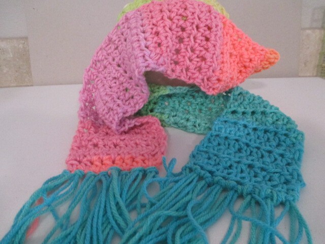 Handmade Crochet Winter Neck Scarf