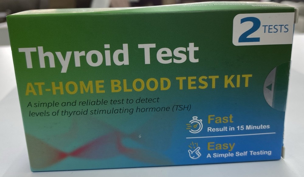 Thyroid Test At Home Blood Test Kit 2 Test (2pack)