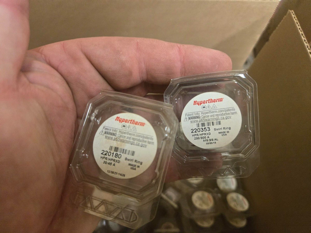 hypertherm swirl rings lot