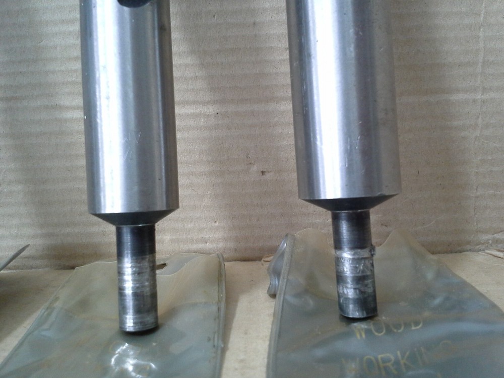 4PC. AMT Wood Working Drill Bits 5/8", 3/4", 7/8", 1". VGC