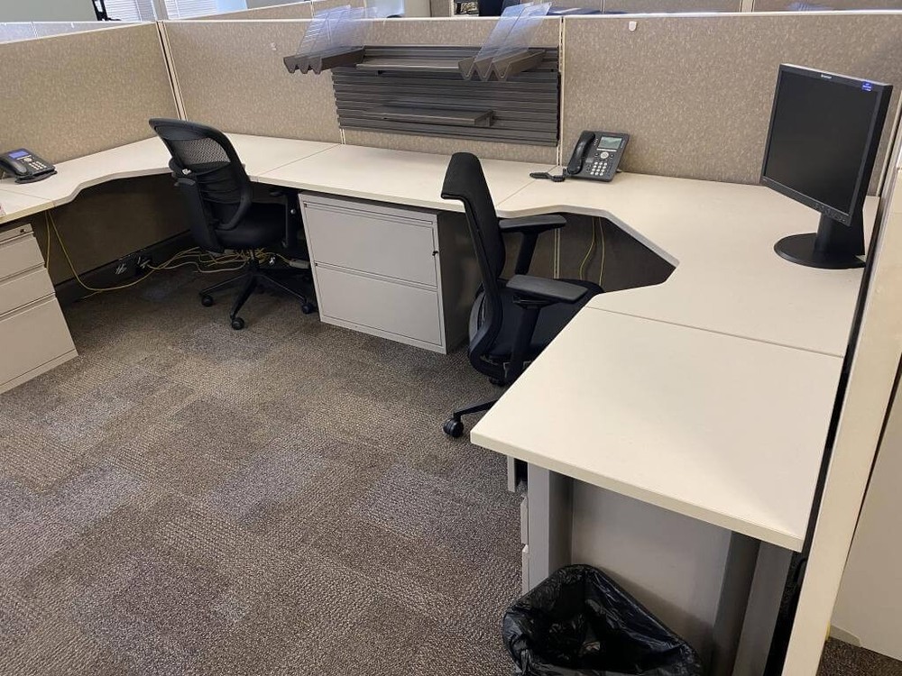 Open Plan AO2 6x6 Used Cubicles