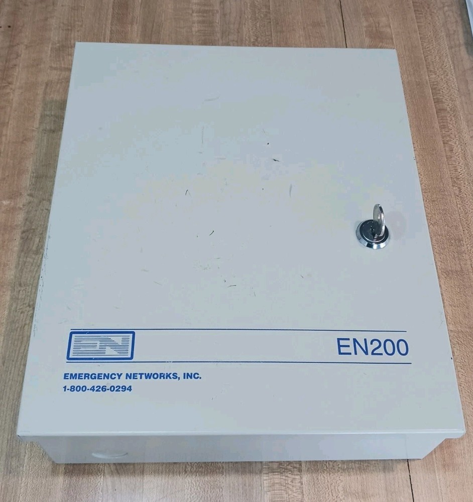 Emergency Networks 200 Security Systems Parts/ Not tested
