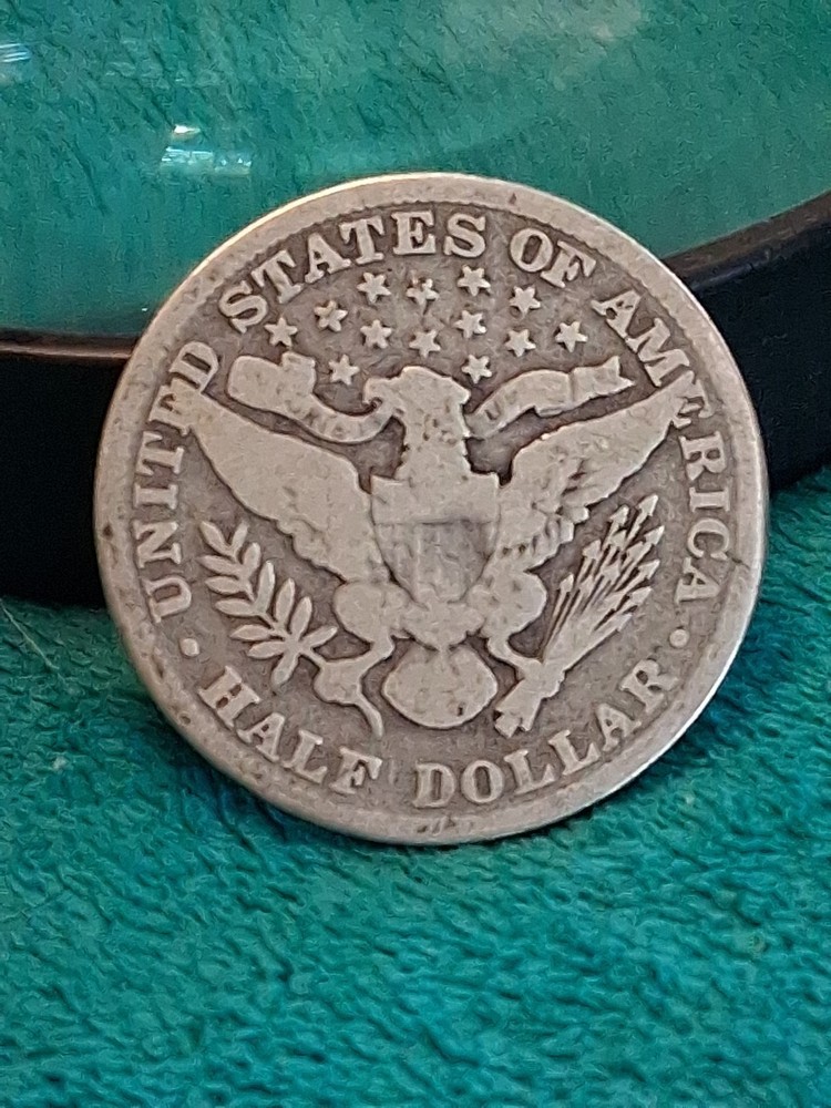 Barber Half Dollar 1898