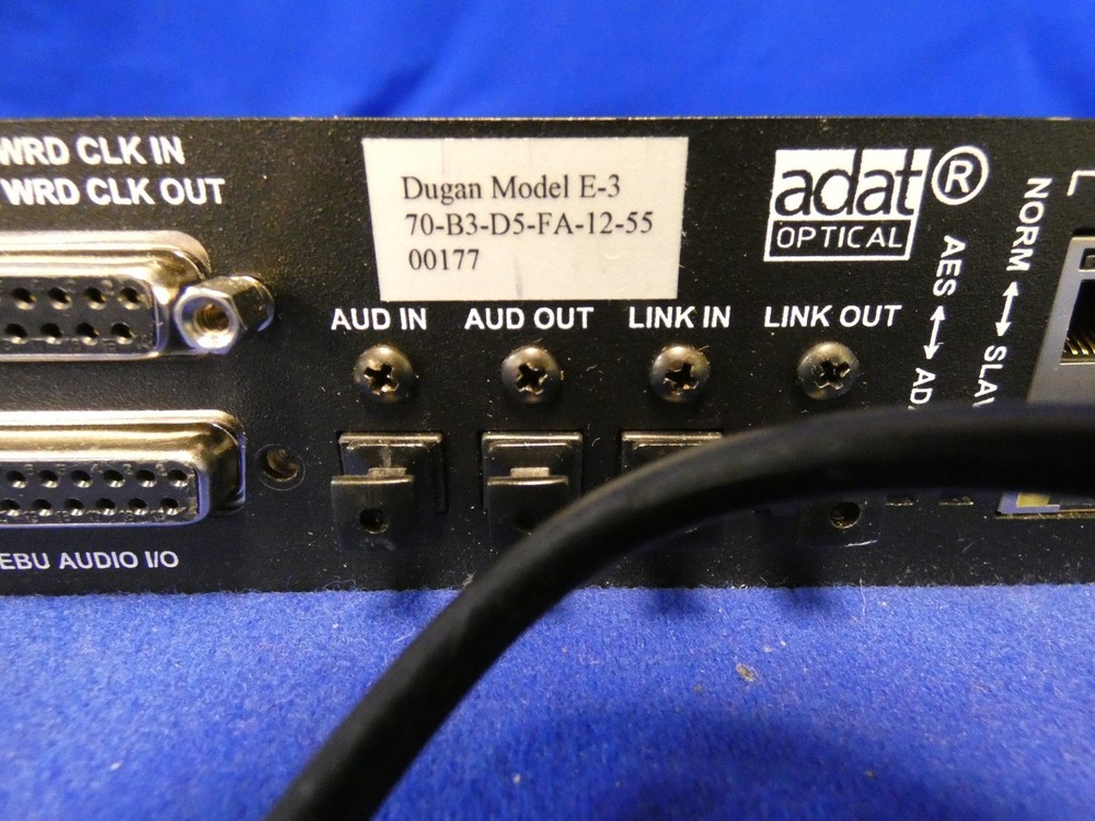 Dan Dugan Sound Design Model E-3 Automatic Mixing Controller w/Power Supply