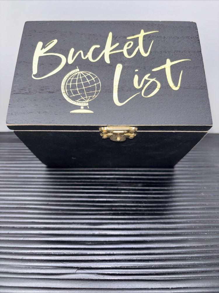 Fun Bucket List Black Box With Notes