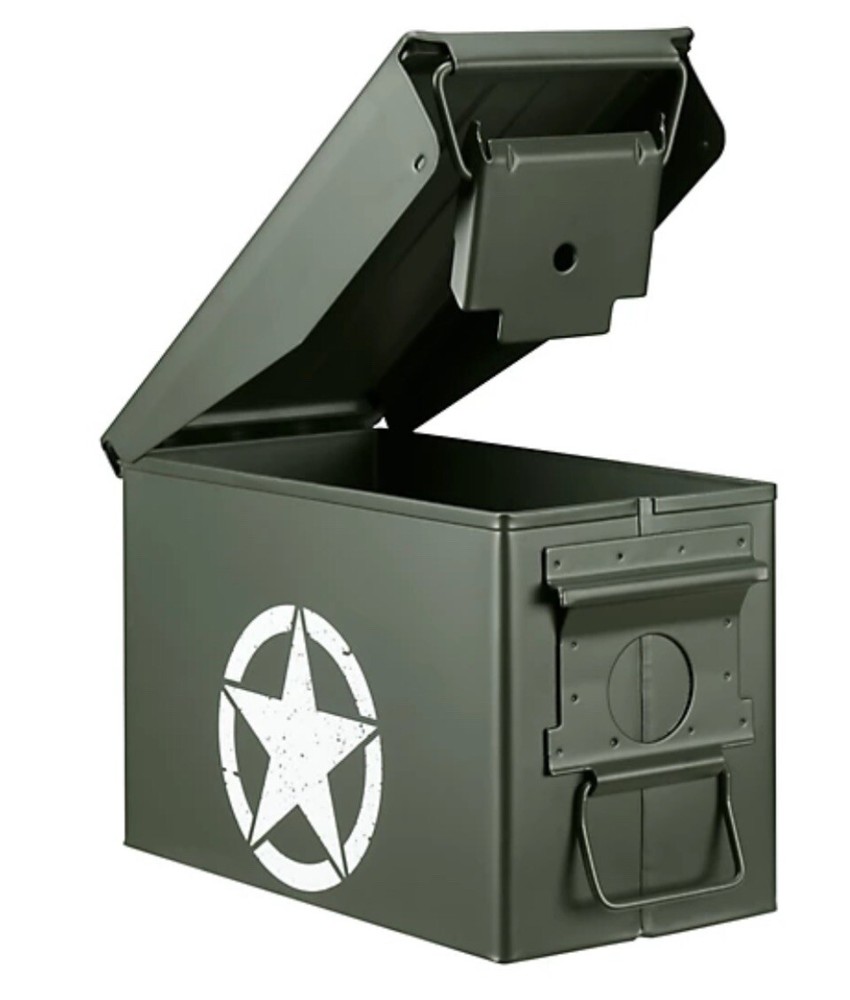 ammo box metal Army Star