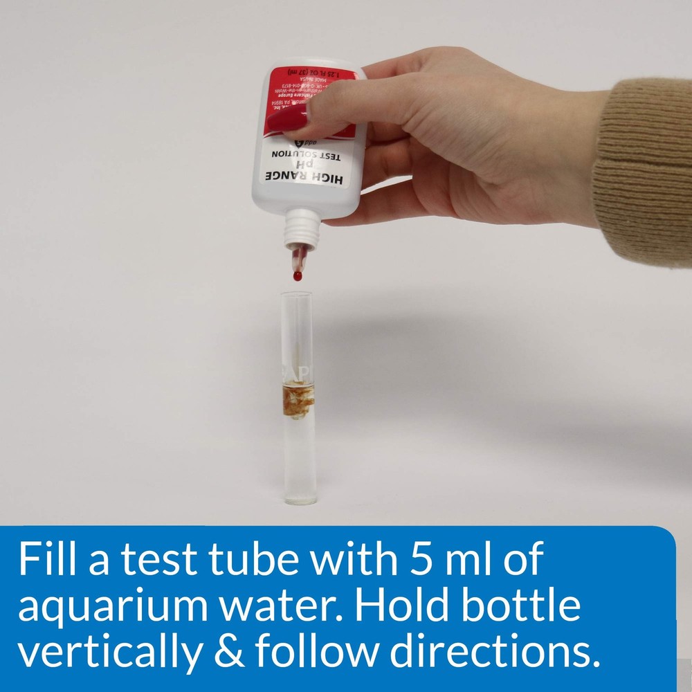 API HIGH RANGE PH TEST KIT 160-Test 150-watt halogen bulb, No Color
