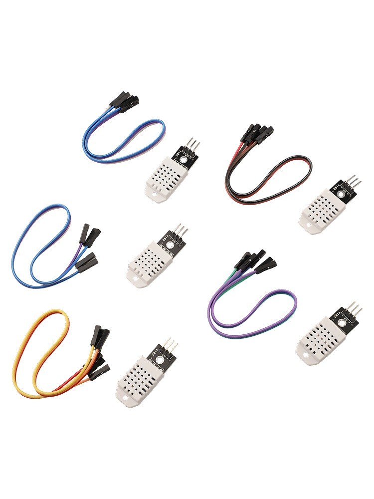 5 Piece Sensor Module for Temperature and Humidity Measurement Applications