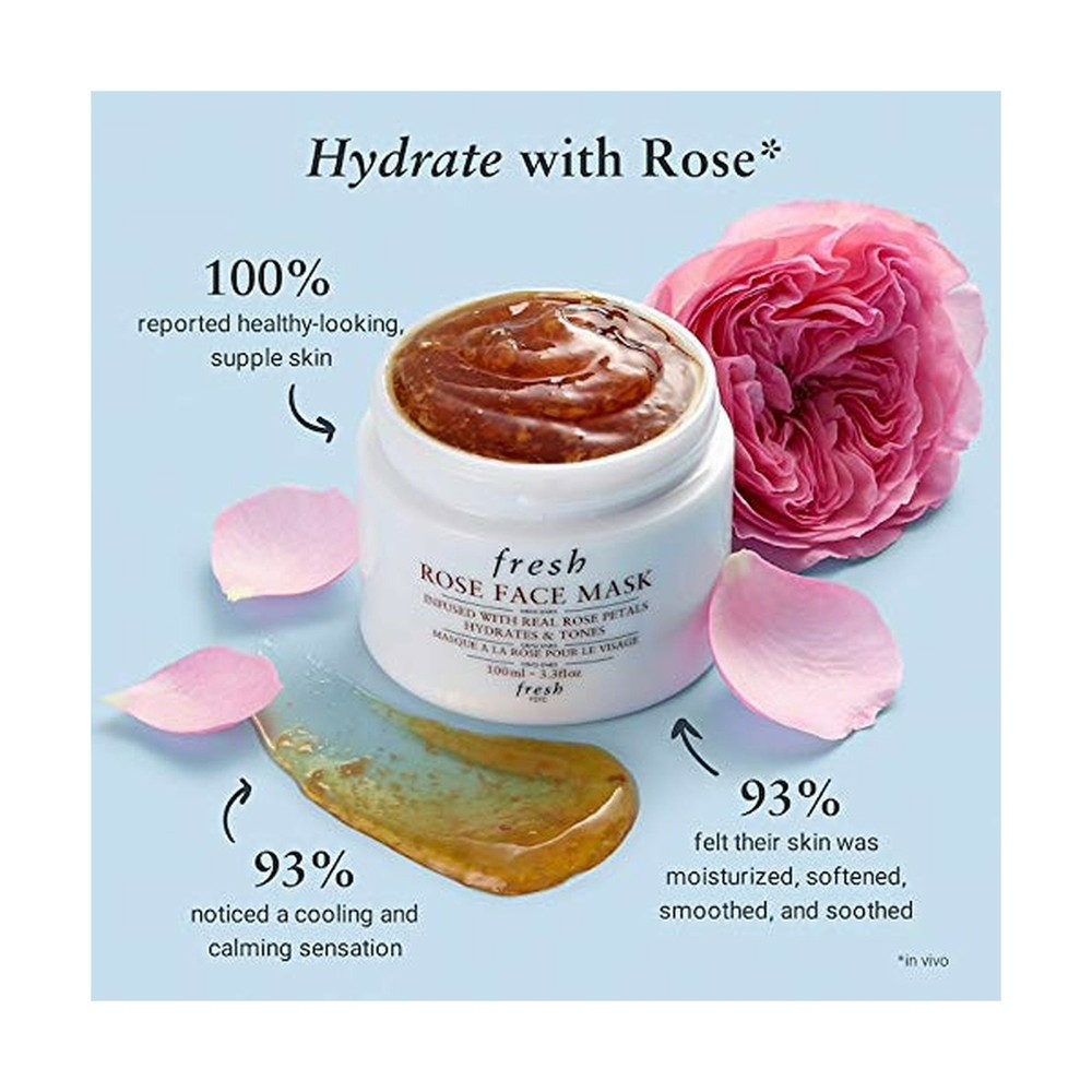 Fresh Rose Face Mask 3.3 oz