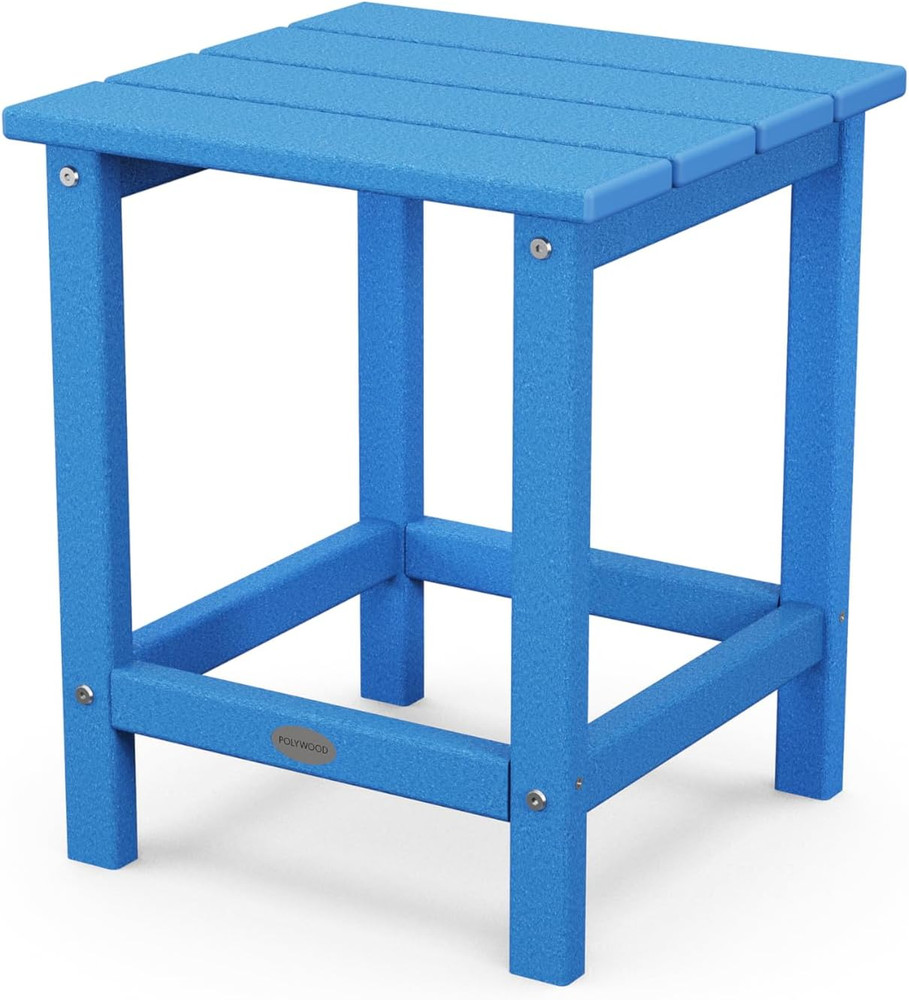 Long Island 18" Side Table, Pacific Blue