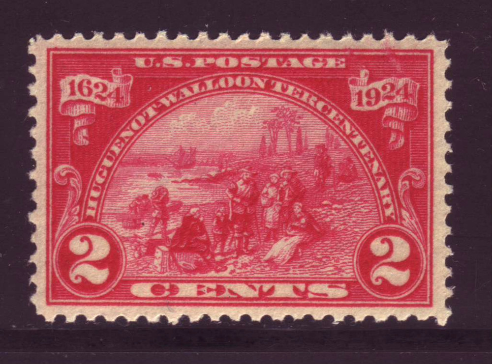 #615 WALLOON. EXTRA FINE 1. NH ORIGINAL GUM. SCOTT CATALOG VALUE $42.50