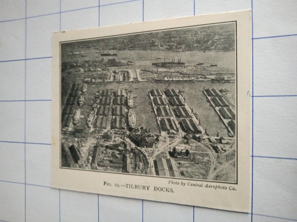 Tilbury docks c 1930