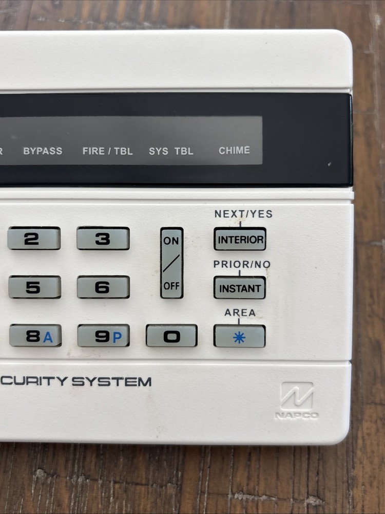 Napco Gemini Alert Security System Control Panel Keypad Security GEM-RP3DGTL