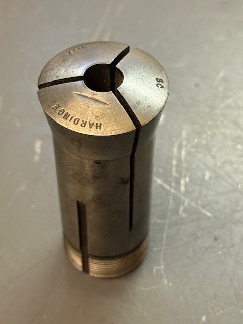 Hardinge 7/16" Round 5C Collet