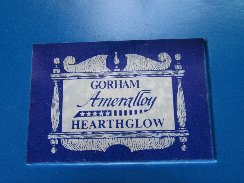 Gorham Hearthglow (Amerally) Flatware Silversmiths 4 Pc Place Set NOS