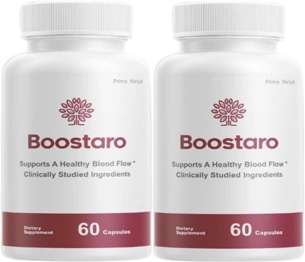 Boostaro Capsules, Boostaro Male Pills, Boostaro Supplement 60ct