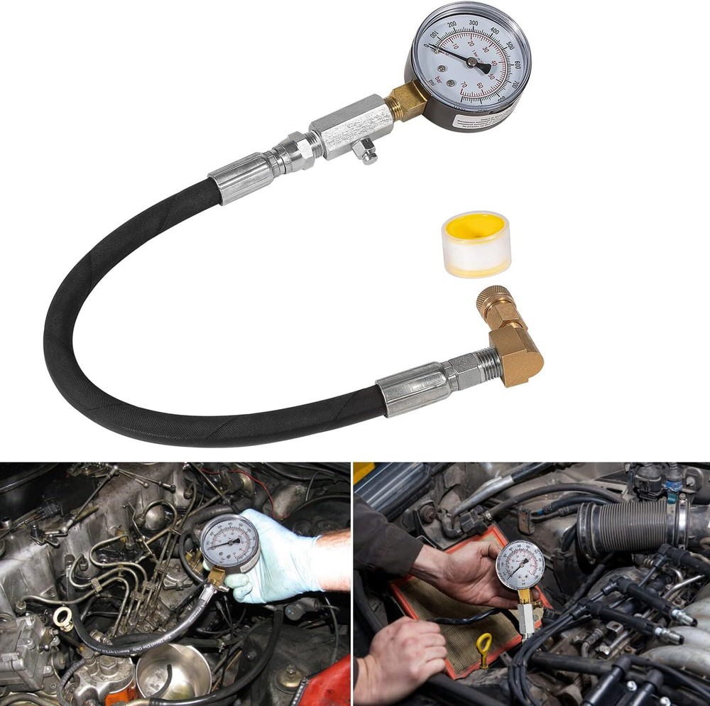 TU-15 Diesel Compression Tester/Fuel Pressure Test Tool with Gauge Hose