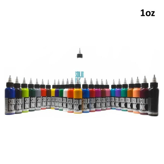 Solid Ink 25 Color Fundamental Set- 1oz Bottles