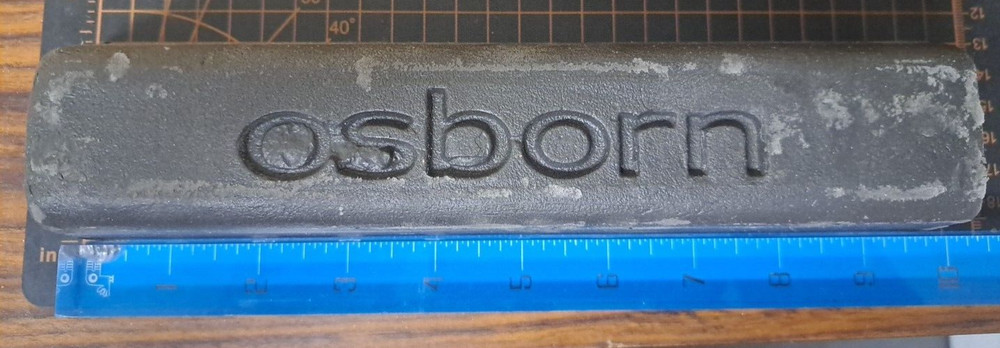 Osborn Buffing Black Heavy Abrasive Compound Stainless Aluminum