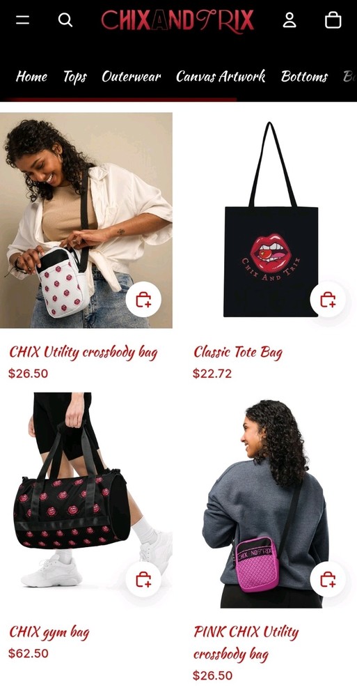 BUY & OWN Chixandtrix.com