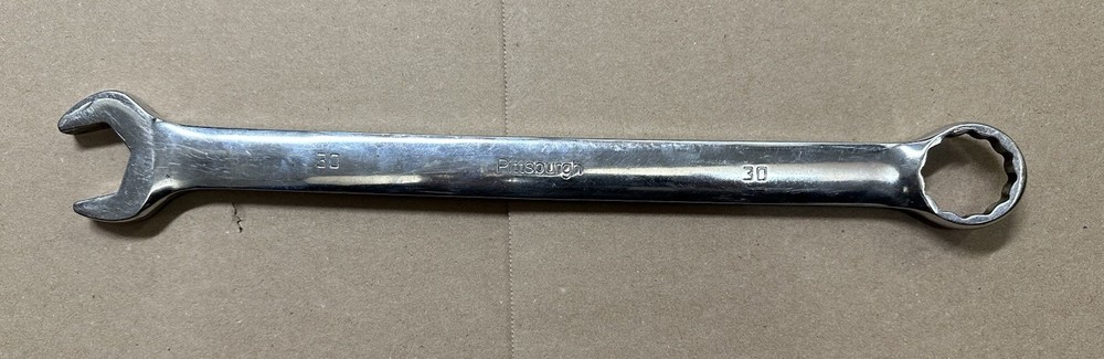 Pittsburgh 30 mm Combination Wrench
