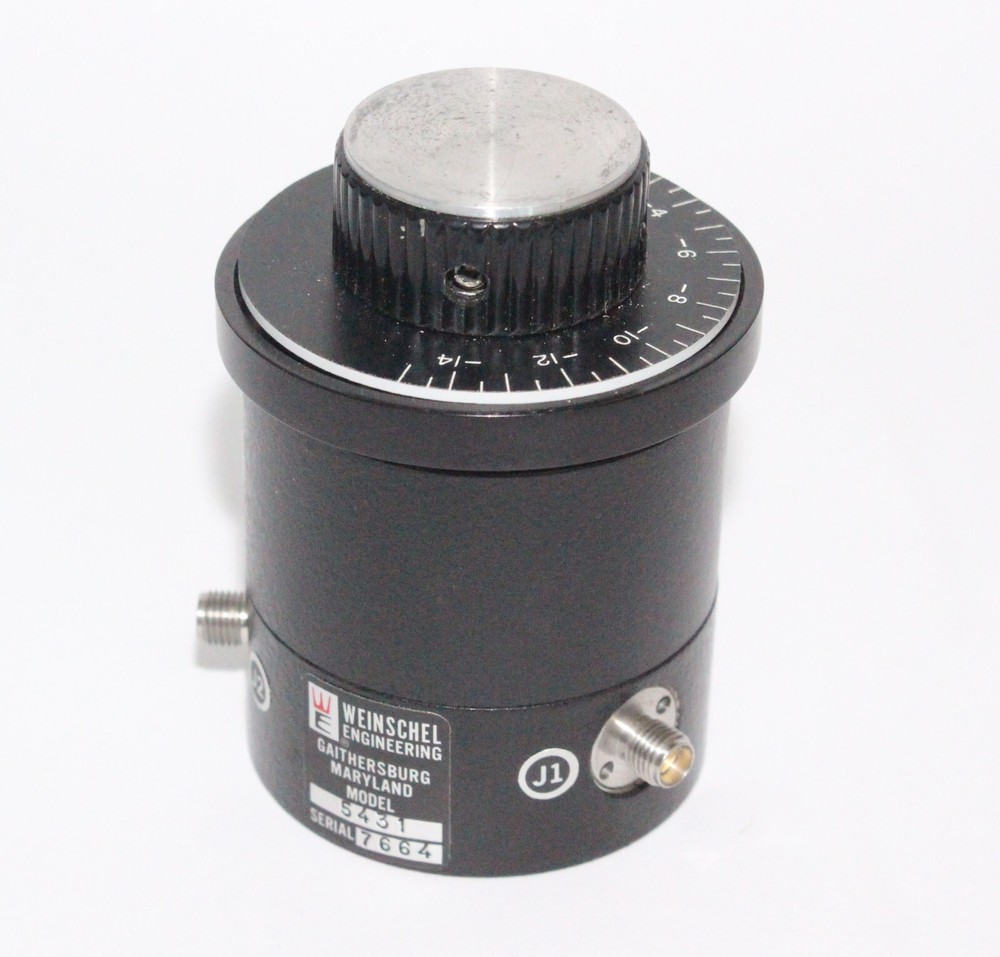 WEINSCHEL 5431 Variable attenuator 0-20 dB 0-4.2GHz