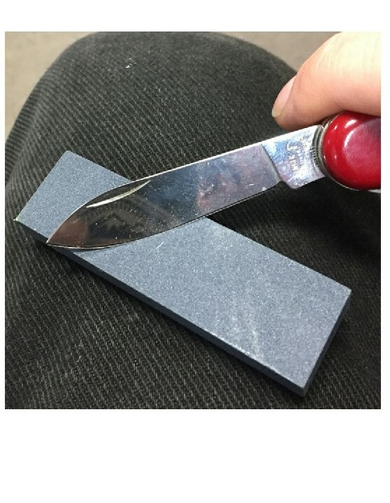 Ace Medium 80 Grit Aluminum Oxide Sharpening Pocket Stone