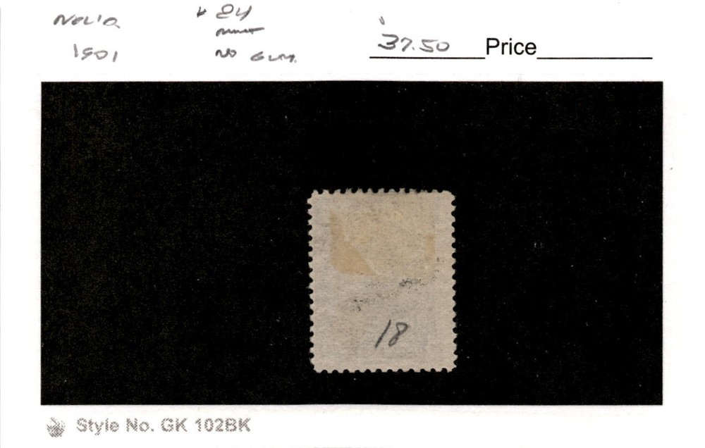 Newfoundland, Postage Stamp, #84 Mint Hinged, 1901 (AB)