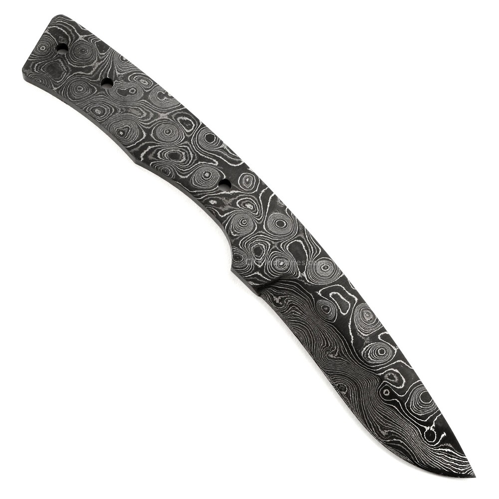 Damascus Knife Making Kit - Rambler - (9 Handle Options) - DIY Blade Kit