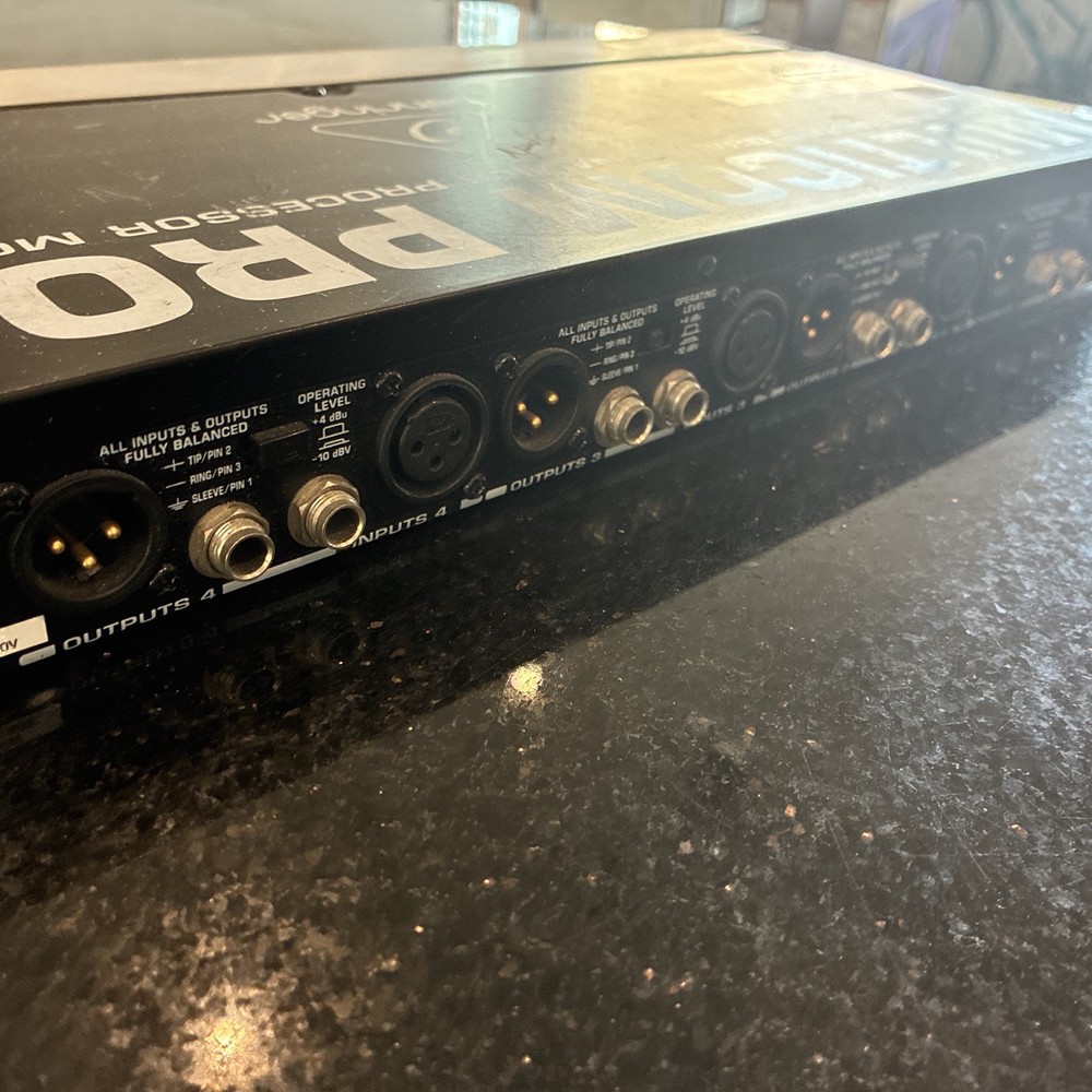 Behringer Multicom Pro-XL MDX4600 Audio Interactive Quad Dynamics Processor