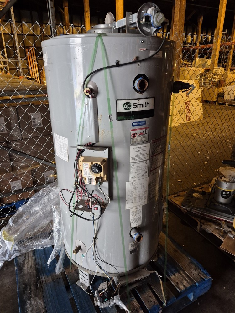Ao Smith Btr -120118 Metal Natural Gas Powered Automatic Storage Water Heater...