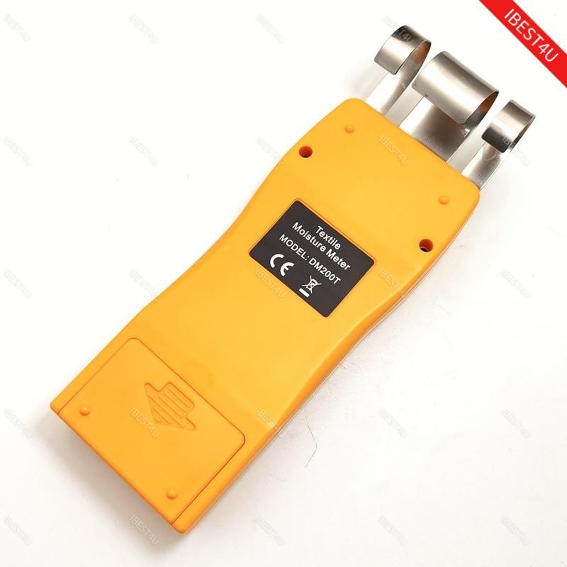Textile Moisture Meter Tester for Cotton Clothes Yarn Wool Material Analyzer