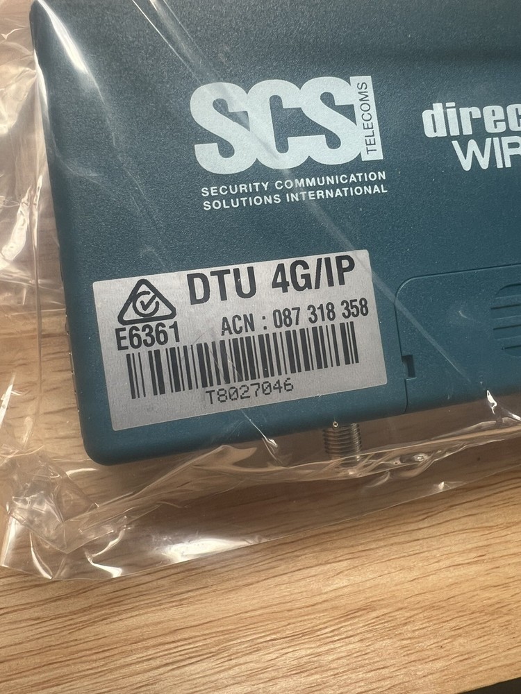 SCSI DTU 4G IP DirectWireless Security System Module Dual Sim DTU4G/IP LITE