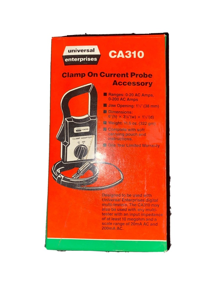 Universal Enterprises CA310 Clamp-on AC/DC Current Probe