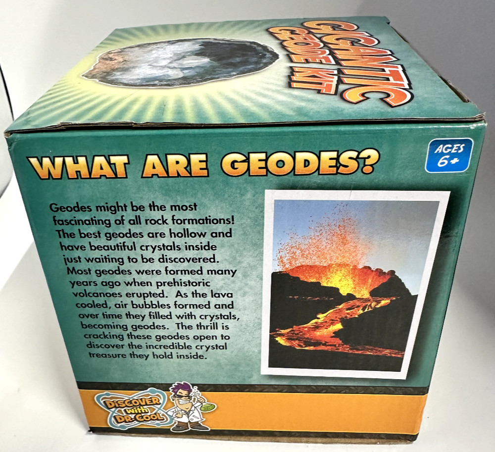 Gigantic Geode Kit | Discover With Dr. Cool