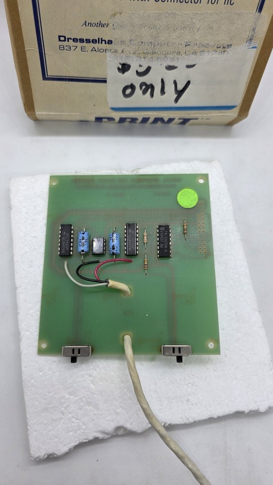 cPRINT SERIAL INTERFACE CARD Epson RX & FX For Apple IIc In Box Manual Untested