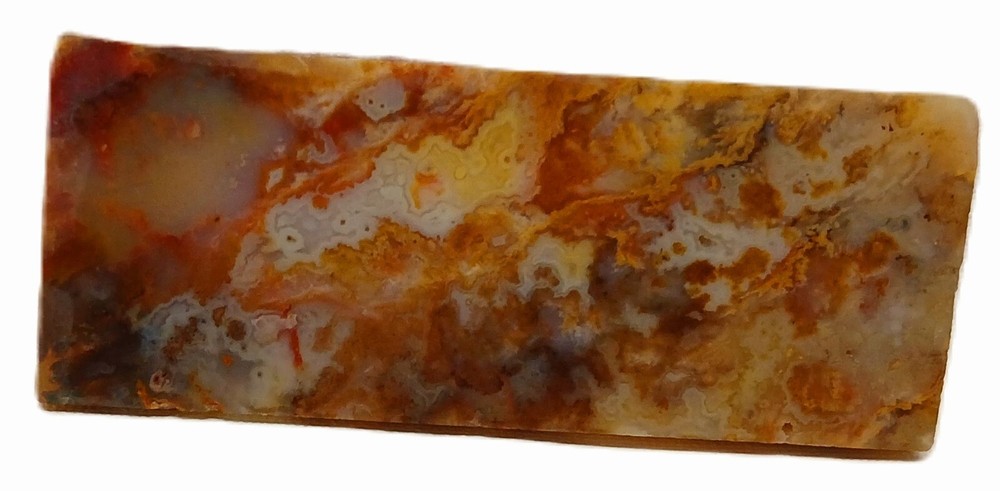 Graveyard Plume Agate 60gm Classic Lapidary Agate Slab