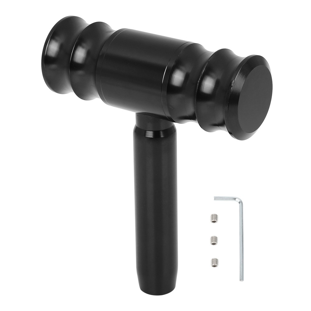 Universal Car T-Handle Shift Lever Knob Shifter Replacement Black
