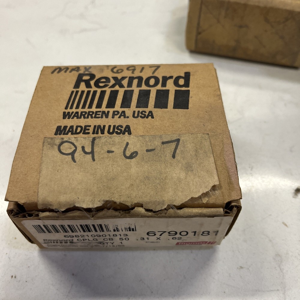 REXNORD 6790181 / 6790181 Disk Coupling (opened Box)