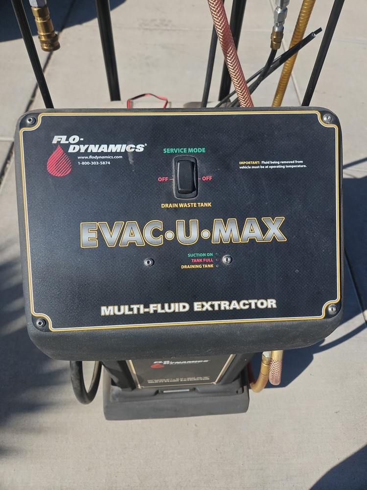 Flo-Dynamics Evac.U.Max Multi-Fluid Extractor Vacuum Pump