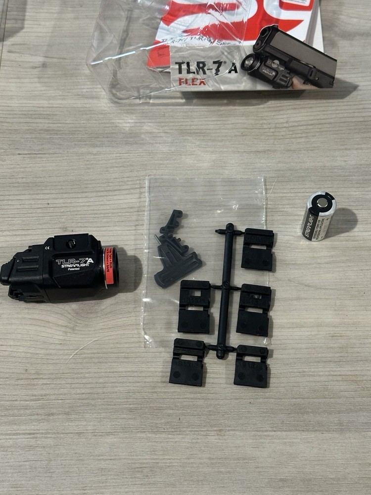 Streamlight TLR-7A Flex Low-Profile Rail-Mounted Tactical Weapon LED Light.
