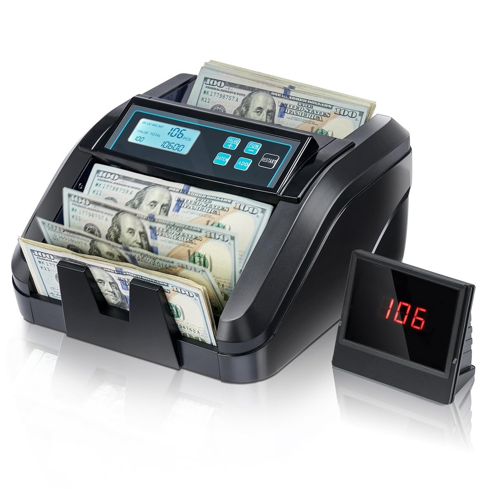 IMC51 Money Counter Machine Count Value, Add+Batch/Add+ Value Mode Bill Count...