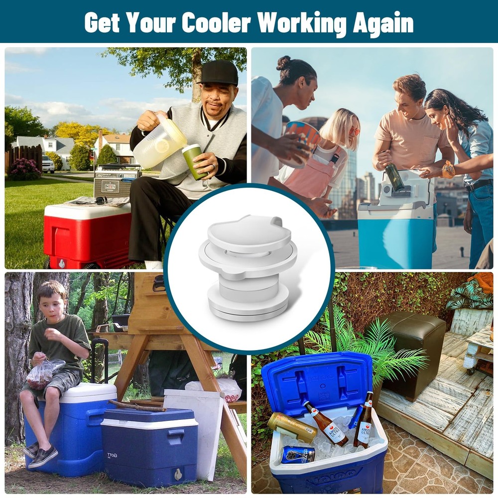 Cooler Drain Plug Assembly Replacement for Coleman Xtreme Coolers