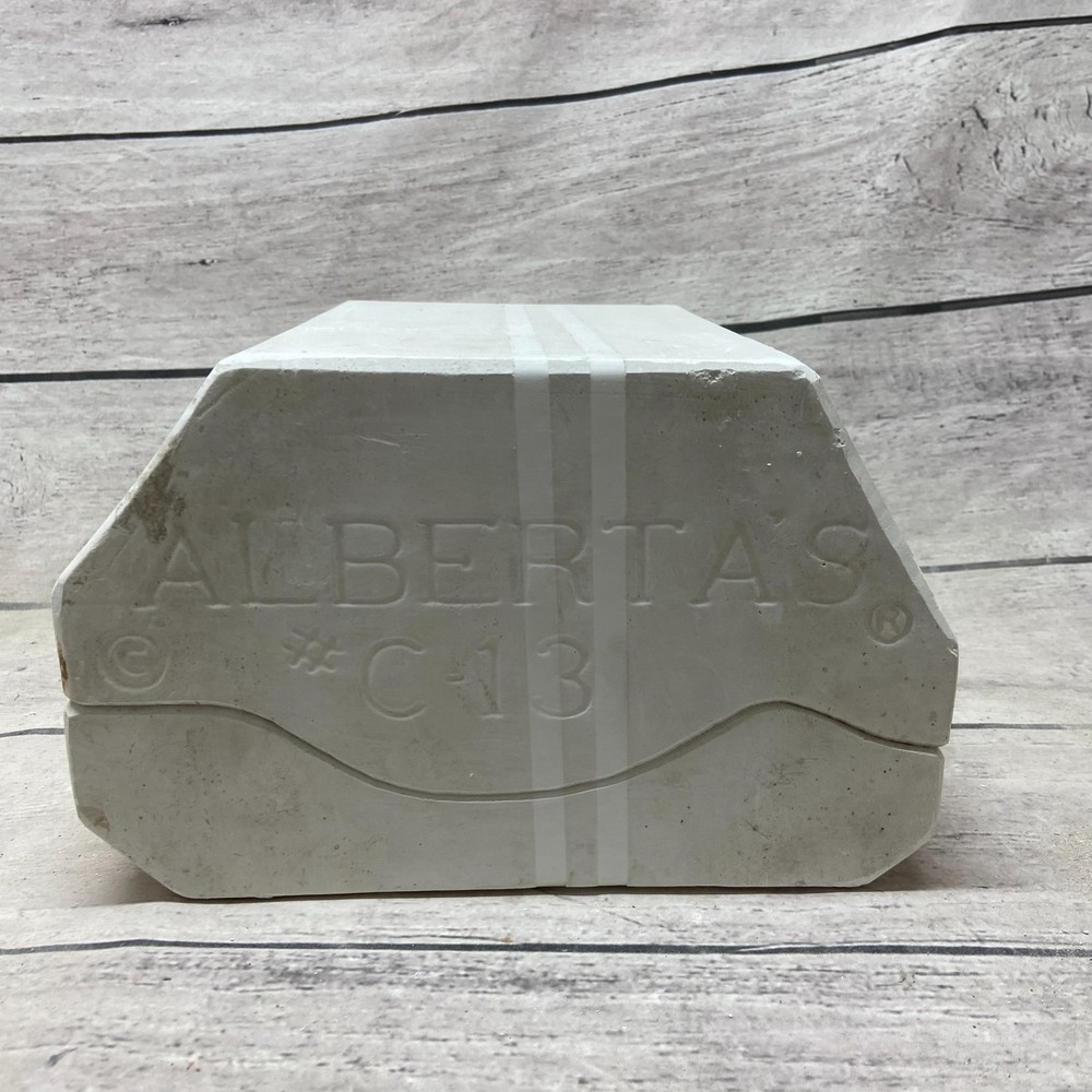 Alberta’s Ceramic Casting Mold Mold Plain Footed Open Book #C-13