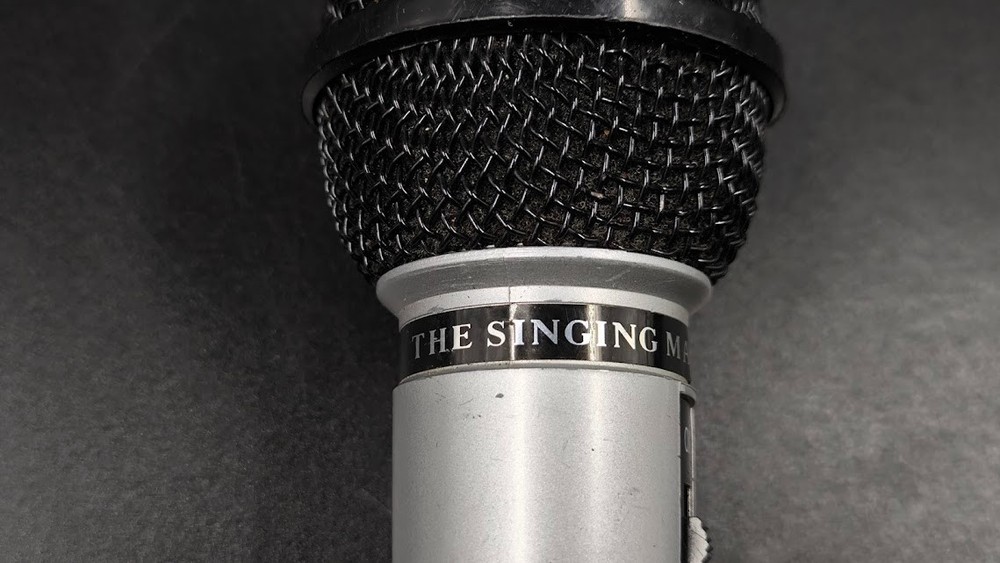 The Singing Machine Co Microphone Used Working Silver