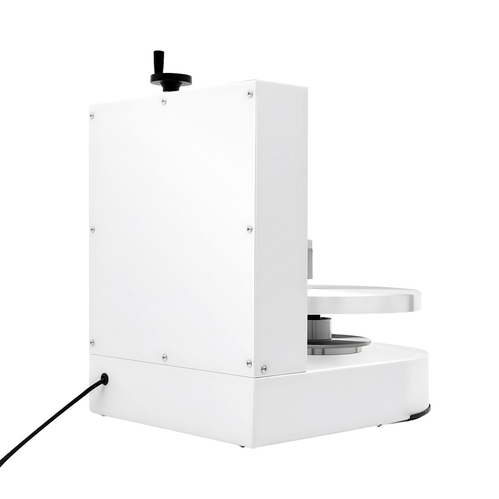 Display Smooth Cream Adjustable 4-12'' Birthday Cake Decorating Machine White